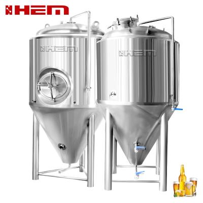 China High quality restaurant stainless steel fermentation tank 2000 liter 2000L conical beer fermenter tank for sale for sale