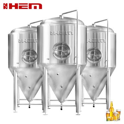 China Brewery micro fermentation tank with conical bottom beer brewing machine fermentation tank for beer brewing for sale