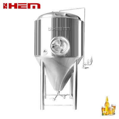 China Hotels 1000L Fermentation Tank Price Beer Fermentation Tank 10bbl Brew 10bbl Brewery System for sale