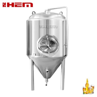 China Hotels Conical Fermentation Tank 1000L 10bbl Fermenter Fermenter Tank for sale