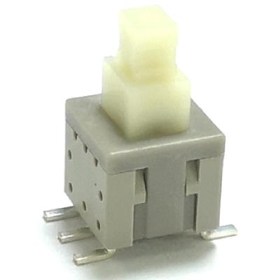 China SMD Self Locking 6 Pin Push Button Switch For Appliance PB22M06371-04 (Positive) for sale