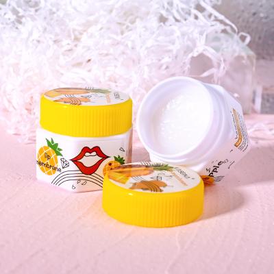 China OEM Factory Private Label Crack Extract Natural Vitamin C Lip Stick Nourishing Illuminating Relief For Lips Pineapple Dark Lip Balm for sale