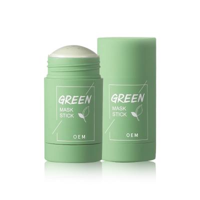 China Moisturizer Moisturizer Customized Wholesale Oil Control Moisturizer Whitening Skin Care Products Green Tea Solid Mask for sale