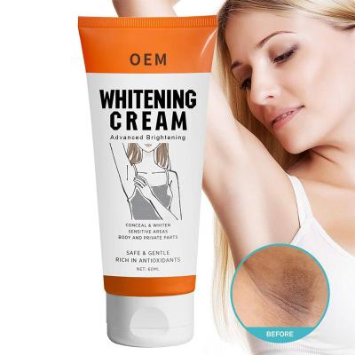 China Black Skin Whitening Beauty Cream Armpit Melanin Skin Repair Private Brightening Cream To Add Comparative Bleach Gj 1022 Gj1022 for sale