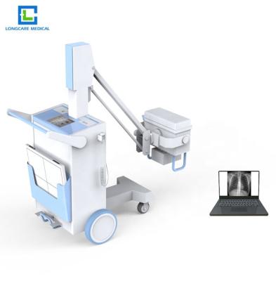 China Cost Effective 14x17inch YHX5100 Digital High Frequency Mobile X-Ray Equipment For Hospital X-Ray Department for sale