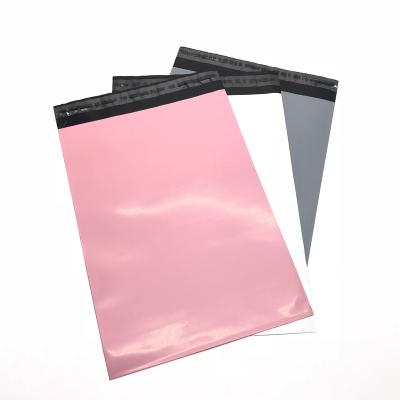 China Waterproof& Sturdy 10 x 13 Durable / thicker poly mailing bags plastik polymailer plain white colored pink mailing mailers for sale