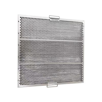 China Wholesale Outdoor Stainless Steel Kitchen Awning Bulkhead Grease Filters Extractor Range Hood Filter for sale