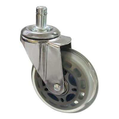 China Modern 75mm Swivel Screw Caster Wheel With Galvanized Housing for sale