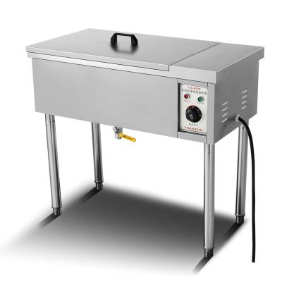 China Hotels Commercial Vertical Large Capacity Electric Fryer Fried Chicken and Fries Machine for sale