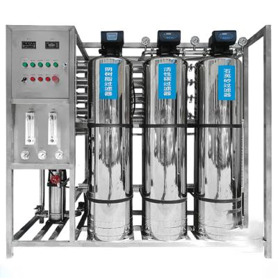 China Hotels 0.5 Tons Large Industrial Water Purifier Filtered Water Reverse Osmosis Equipment for sale