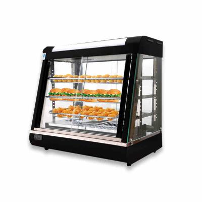 China Commercial Stainless Steel KFC Fried Chicken /Hamburger Egg Warmer Tart Display Cabinet for sale