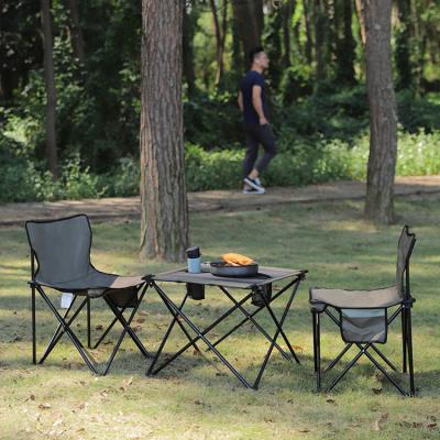 China Portable Wooden Camp Furniture Portable Foldable Chair Camping Table Outdoor Furniture for sale