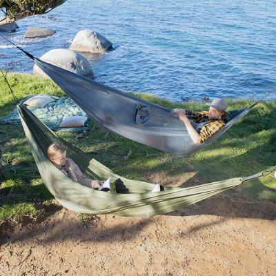 China Durable custom fabric camping swing waterproof camping hanging outdoor camping portablemesh fabric for hammock folding sleeping with MO for sale