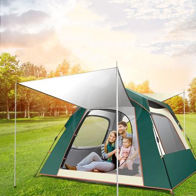 China Waterproof safari rainproof romantic lightweight roof family instant camping tent for 2-3people for sale