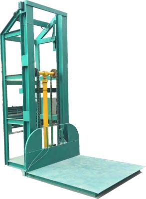 China HL Messing Bar Hydraulisch Platform Lift Steel Silver Up 20cm/S Down 30cm/S Belasting 800-1200kg Voor opslag Duurzaam. Te koop