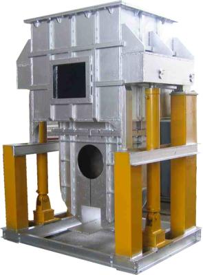 China Melting Rate 1000KG/H Power Frequency Induction Furnace 380V for sale