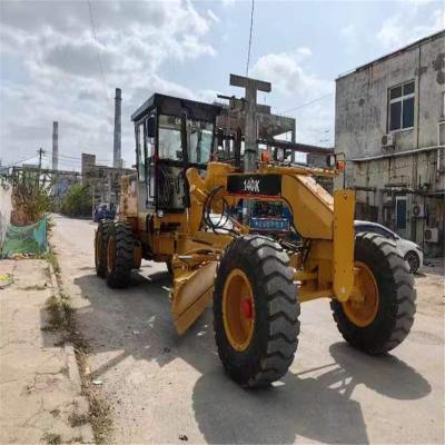 China Factory Japan CAT 140k Low Price Original Used Machinery Motor Grader 140K Good Condition For CAT for sale