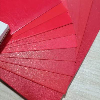 China Recycled Materials New Year Box Kraft Paper High Quantity Glitter Gift Paper for sale