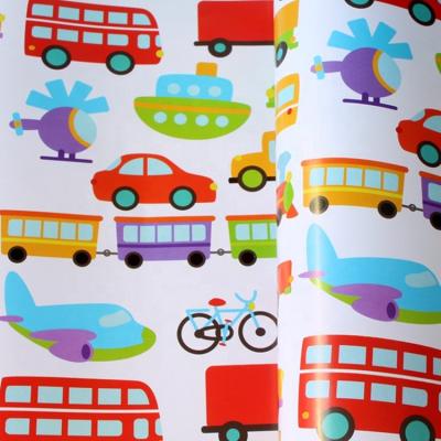 China New Recycled Material Design Wrapping Paper Design Gift Wrapping Custom Printed Paper for sale