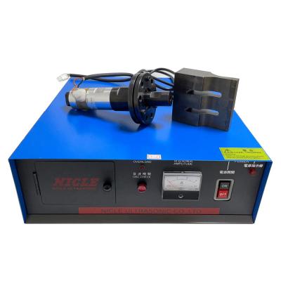 China Hotels CE Certification Semi Automatic Ultrasonic Welding System For KN95 Earloop Edge Welding Machine for sale