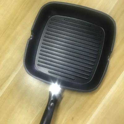 China Sustainable Aluminum Die Casting Steak Skillet for sale