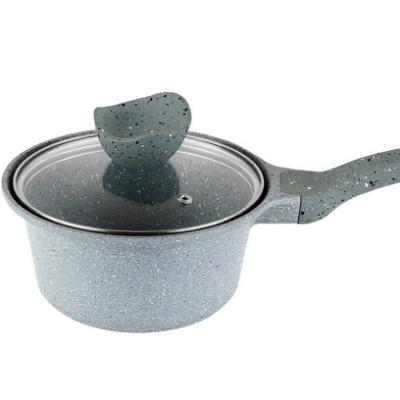 China Milk Viable Marble Saucepan 16cm for sale