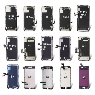 China mobile phone lcds screen lcd display for iphone 5s 6g 7 lcd plus screen for iphone 8 for sale