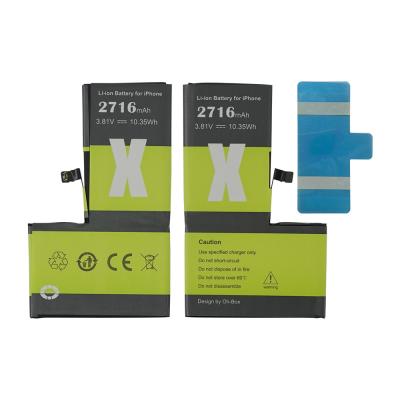 China original cell phone battery replacement with tools for iphone X for iphone 8 plus batteries for sale