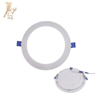 China Long Lifespan LED Panel Light China Manufacturer Indoor 24W Square Silm Recessed Mount SMD Round Outdoor Ceiling Led Panel Light for sale