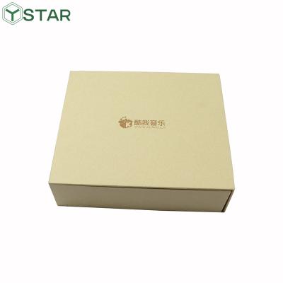 China Recycled Materials Packaging Paper Box Custom Environmental Friendly Flip / Magnetic Flap Closure Packaging for sale