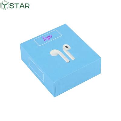 China Aseptic Custom Recycled Paper Box Gift Packaging For Earphone Case for sale