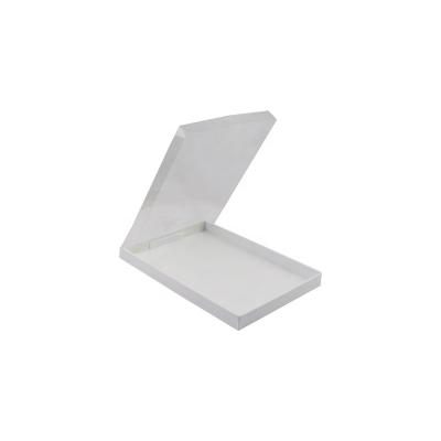 China Recycled Materials Custom Cell Phone Shell Packaging Box With Transparent Cover for sale