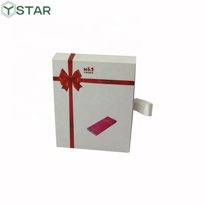 China Recyclable Push And Pull Cheap Wholesale Price Paper Gift Box With Custom Logo for sale