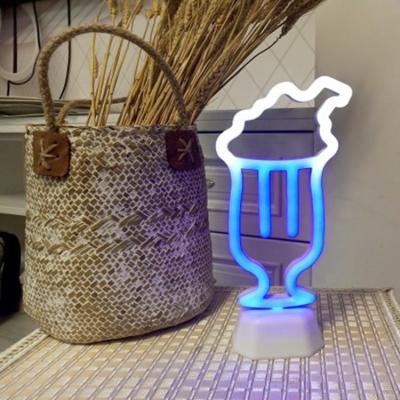 China Lovely Room Decoration Eggnog Train Kids Room Decoration Led Modeling Lamp Baby LED Night Light for sale