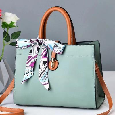 China Fashion Custom Logo Women Tote Bag Fashion Female Crossbody Handbags Wholesale High Quality Solid Ladies Handbags for sale