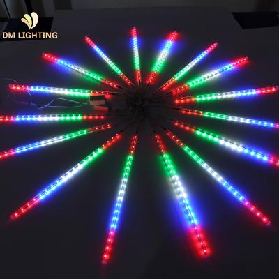 China Outdoor Waterproof Led String Lights 50cm Meteor Shower Rain Tube LED Dancing Stick String Light For Outdoor Decoration for sale