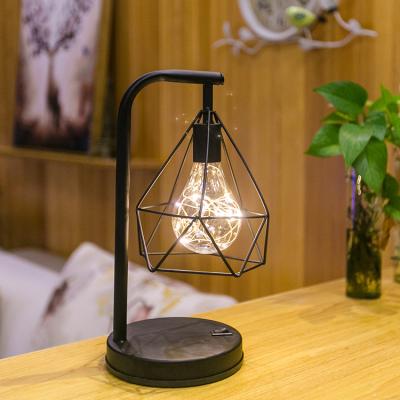 China 2020 Battery Operated Led Iron Night Light Taizhou Christmas Light Iron Home Night Light Decoration for sale