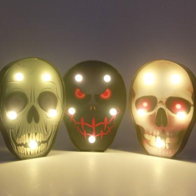 China Batteryd LED String Lights Home Decoration Night Lamp Skull LED Night Light For Halloween Party Gift for sale