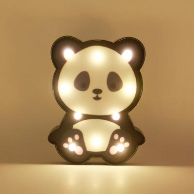 China Lovely Customizable Bear LED Home Lamp Customizable Home Lamp Baby Kids Bedroom Decor Cartoon LED Battery Animal Night Light for sale