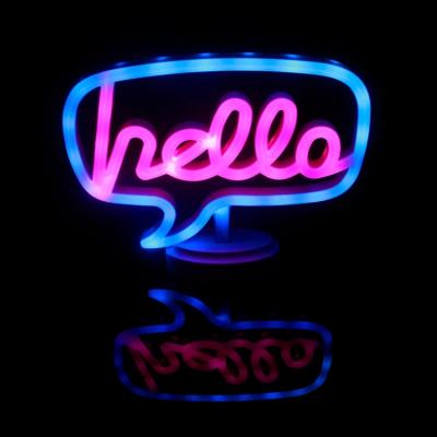 China Night Light Fairy Dynamics Led Letter Acrylic Neon Sign Custom Neon Night Light For Rooms for sale