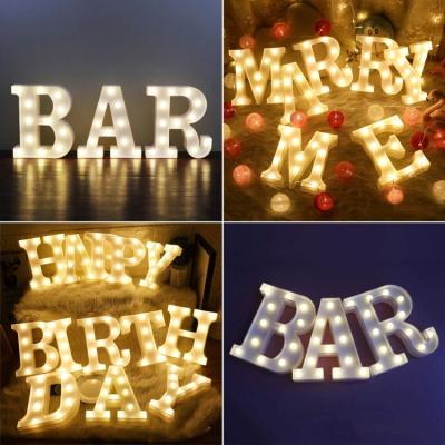 China Decoration Merry Christmas plasticas letra 3d scam led gold abecedario del lux decoracion letter number light for sale