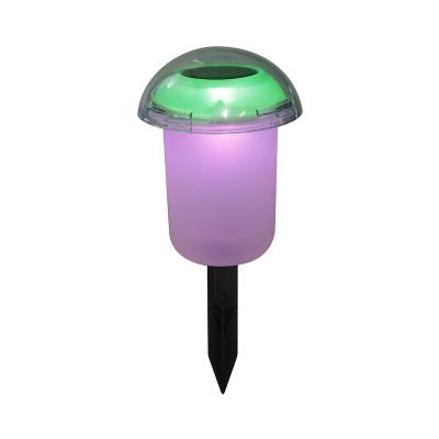 China Decorative Waterproof Outdoor Garden Pathway Solar Light Mushroom Stake Led Light Landscape Garden Yard for sale