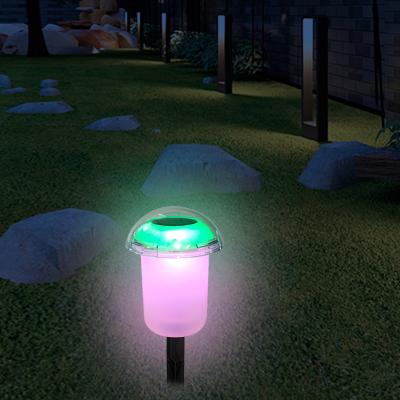 China Wholesale Reliable and Cheap Colorful Decorative Garden Mushroom Changing Solar Lights for Spring, Yard, Landscape for sale