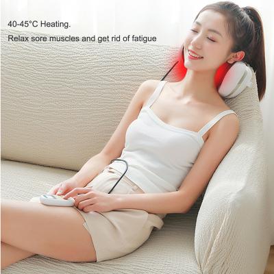 China Business Amazon Hot Sales Car Pillow Massager For Neck Car Pillow Massager Anti Dust Mites 12V Car Headrest Massager Pillow for sale