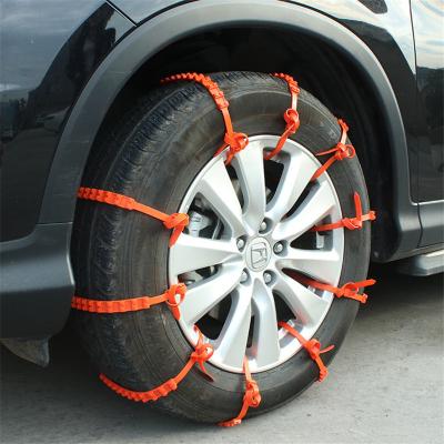 China Tire Chain Amazon Design Non-slip Hot New Snow Chains For Cars With Extra Handle Emergency Car Snow Chains Simple Snow Chains For Your Car for sale