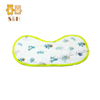 China Antibacterial Top Quality Baby Burp Cloths Set With OEM Service for sale