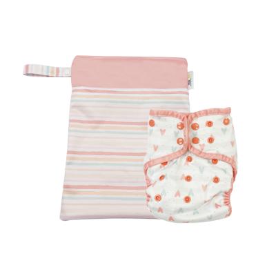 China Wholesale manufacture printed snow&hans all in one cloth baby diapers reusable cloth diaper diapers for sale for sale