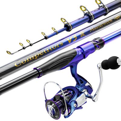 China Carbon CWTLR02 Rod Luya Custom Fishing Rod Telescopic Wholesale Telescopic Fishing Rod for sale