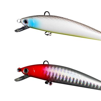 China CWMNL01-3 ABS Simulation Floating Hard Minnow Lures Plastic Fishing Lures With 3D Eyes for sale