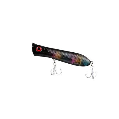 China ABS CWPPL02-3 3D holographic eyes artificial PESCA topwater bait snap fishing lure for sale